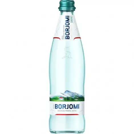 Боржоми в стекле газ 0,5 L